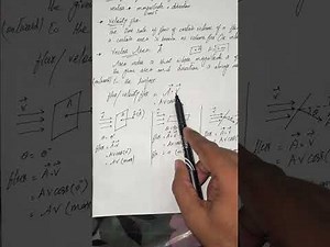Flux of a vector field | E & M | Applied Physics #BSCS #BSIT