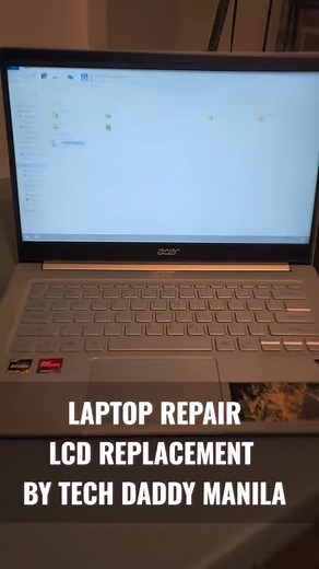 Laptop repair: Lcd replacement by Tech Daddy Manila | Tech Daddy Manila