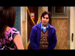 The Big Bang Theory - Raj's best funny moment ever !!