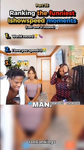 Ranking the funniest Ishowspeed moments😭😂(Part 35)