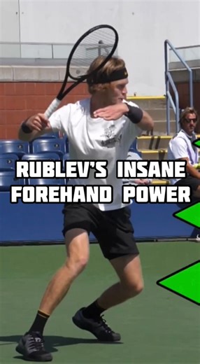 32K views · 225 reactions |  Rublev Forehand Power   How does ATP pro @andreyrublev create so much power on his forehand? Follow @toptennistraining for more ...#tennis#tennisball #tenniscourt #tennisplayer #tenniscoach #tennislife #tennistips #tennislesson #tennis #tennislife #tennisgame #tennispro #coachsimon #toptennistraining | Top Tennis Training | Facebook