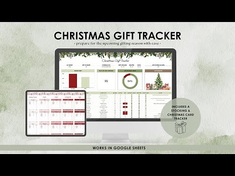 Christmas Gift Tracker Spreadsheet: How To Prepare For The Gifting Season With Ease
