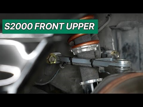 FDF Honda S2000 Front Upper Control Arm Install (Step by Step)