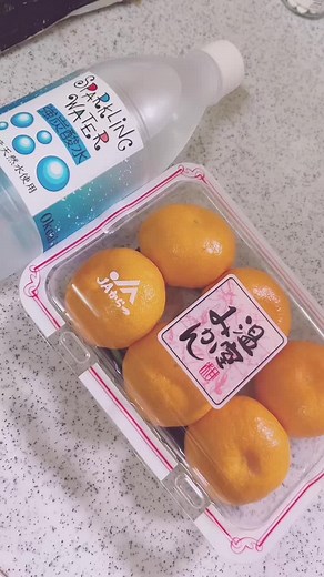 炭酸水に漬け込んだ美味しいみかんレシピ