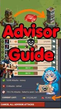 Use your Advisor Token LIKE THIS! #goodgameempire #e4k #gaming #gge #games #empire #strategy
