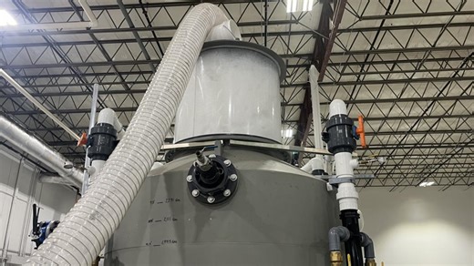 Method to purify large aquariums helps remove PFAS from wastewater