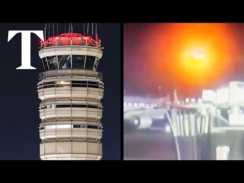 Audio reveals American Airlines crash in Washington