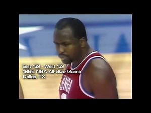 1986 NBA All-Star Game All Field Goals Full Highlights