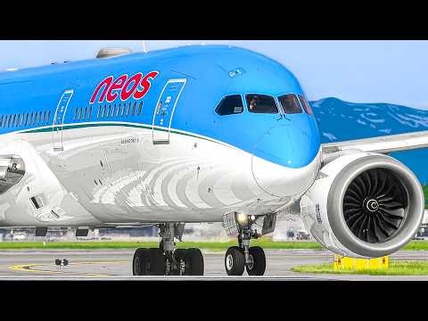 ✈️🇮🇹 CLOSE UP & LOUD Airplane Takeoffs | AIRSIDE Milan Malpensa Airport Plane Spotting [MXP/LIMC]