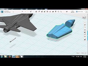 Autodesk 123D - Jetplane Tutorial - Part 3