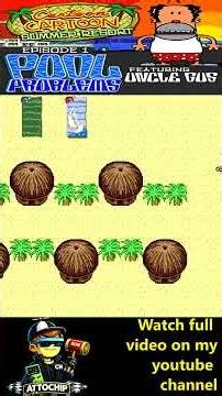 I FINISHED This Forgotten Cartoon Network Game 🏖️🎮 #CartoonNetwork #attochip #SummerResort #retro