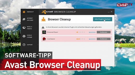 Avast Browser Cleanup - Software-Tipp