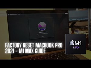 Factory Reset Macbook Pro 2021 M1 Max