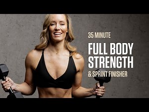 35 MIN Full Body Strength Workout (+ Sprint Finisher) 🔥