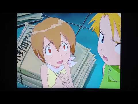 Digimon: Kari starts Crying