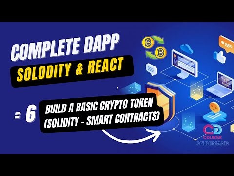 Build A Basic Crypto Token Solidity Smart Contract - Complete DApp Course - Solidity & React