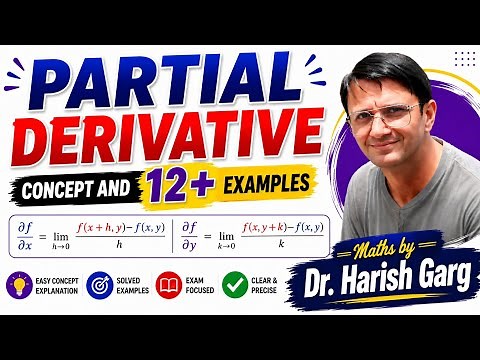 Partial Derivatives | Concepts and Examples