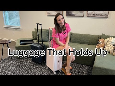 Amazon Review: BAGSMART 22” Hardside Carry-On Spinner Luggage #ad