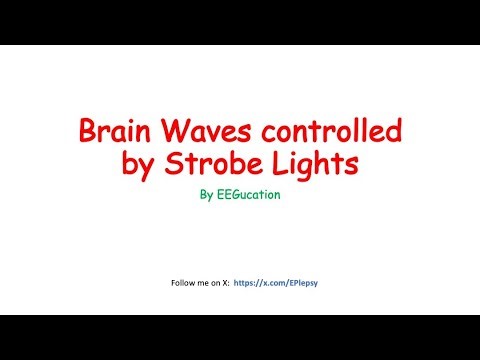 Controlling Brain Waves Using Strobe Lights