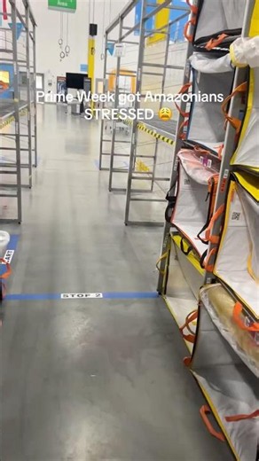 Prime week got Amazonians stressed AF 😂 #amazonwarehouse