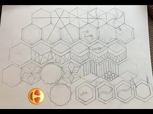 Kate Quinn shares fun and fabulous ideas using the Westalee Simple Hexagon Template Set