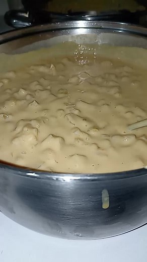 Creamy Cooking Process: Making Delicious Batter