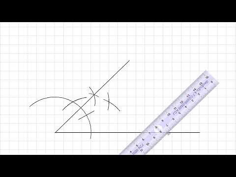 Matematika 6. razred - Konstrukcija ugla od 45 stepeni