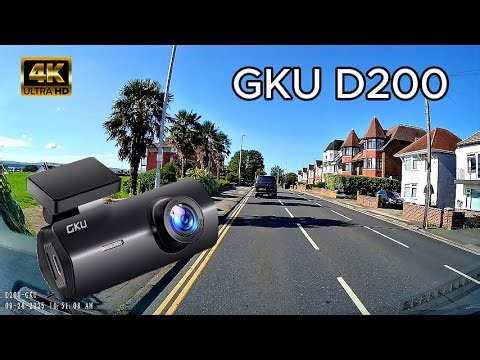 GKU D200 4K DASH CAM