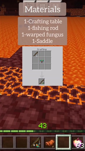 Cómo montar un Strider en Minecraft: Tutorial fácil