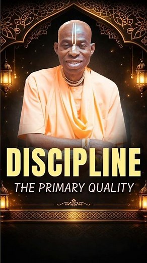 Discipline: The Primary Quality for Spiritual Success | ISKCON Vrindavan Podcast