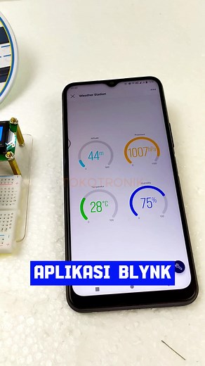 Projekt Arduino IoT Menggunakan Sensor BMP280 & DHT11
