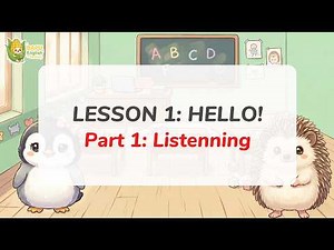 English Lesson 1: Hello! (Listening, Vocabulary & Practice) | Learn English from Zero