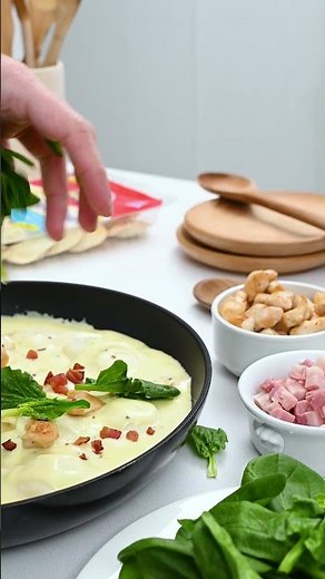 Sorrentinos Tapa Manía con salsa de panceta 🍝🔥