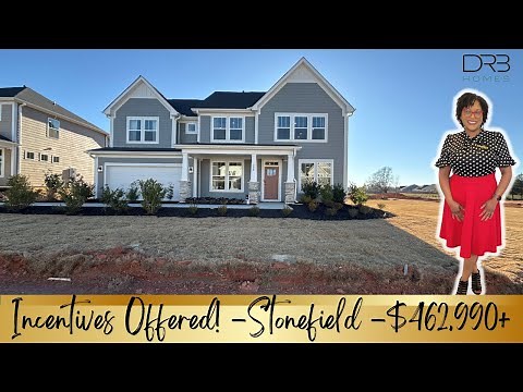 New Homes in Anderson, SC | The Stonefield at Midway by DRB Homes