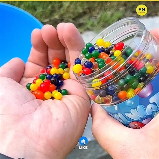 Why Orbeez absorb so much Water?😱 #facts #shorts