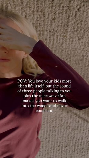 Calling the highly sensitive mamas! Comment “regulate” for my favorite tools for nervous-system relief! For years, I secretly thought I wasn’t cut out for motherhood. I adored my kids, but I constantly felt overstimulated by the noise, the mess, the endless needs. Gradually, I learned about being an introvert and a highly sensitive person, and I learned that motherhood—with its constant sensory input, escalating mental load, and lack of control—can easily send your body in fight-or-flight before