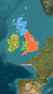 Difference between the UK, Great Britain and England