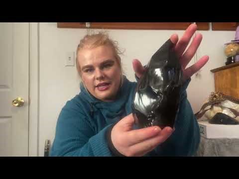 The Crystal Corner: Black Obsidian
