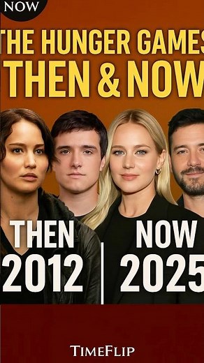 The Hunger Games Cast: Then & Now | 2012 vs 2025#thenandnow