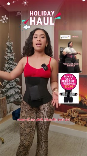 FeelinGirl Belt Waist Cincher: Tummy Control Body Shaper