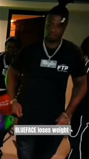 BLUEFACE loses weight ,after being called fat