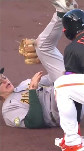 Zack Gelof Leaves Game After incident at Second Base