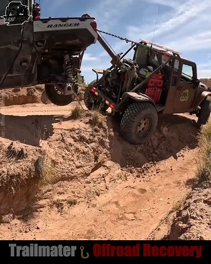 What Does A Recovery Cost Part 1 🛻🪝 #offroad #recovery #rescued #Trailmater | Trailmater Offroad Recovery