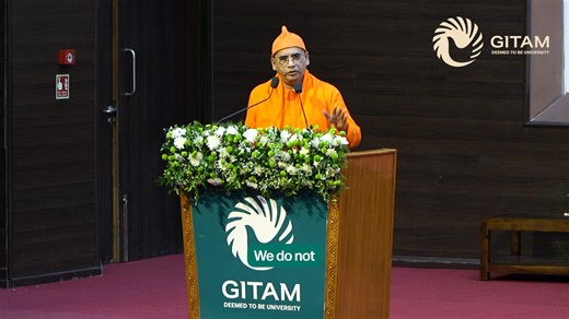 Principals Colloquium 2025 | GITAM Hyderabad Over 150 academic leaders, policymakers, and industry experts from across India came together for a transformative dialogue on the future of education and employability. With engaging discussions on “Where Does the Chain Break?” and “School to Workforce: What Organisations Expect from Educators,” the event explored how collaboration between schools, universities, and industries can empower students to thrive in a changing world. At GITAM, we believe e