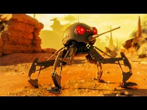 Star Wars Battlefront 2 - DSD1 Dwarf Spider Droid Gameplay | SWBF2 Mods