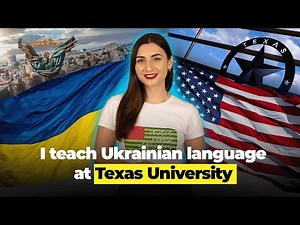 I teach the Ukrainian language at the University of Texas, Austin, USA. / My American mission
