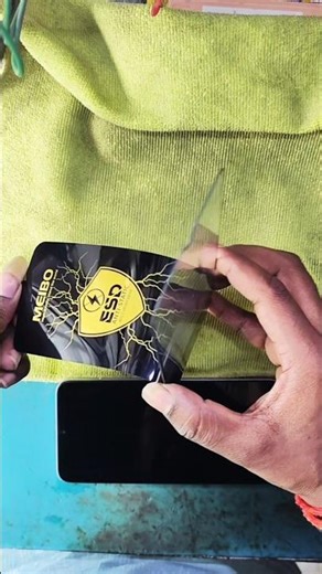 Lava Yuva Star Glass Lagane Ka Sahi Tarika📱 Tempered Glass Install✨Perfect Fit Screen Guard📱#shorts