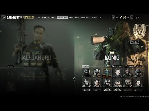 Call of Duty: Modern Warfare II - König's new voice lines