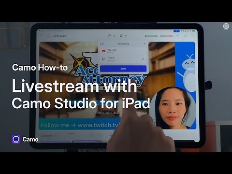 Stream from a Gaming Console with Camo Studio for iPad
