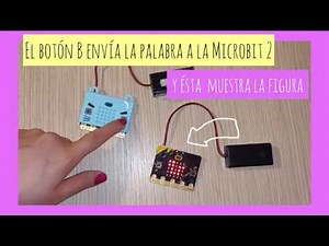 Uso de la función radio para comunicar dos Microbits